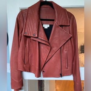 Helmut Lang Leather Moto Jacket